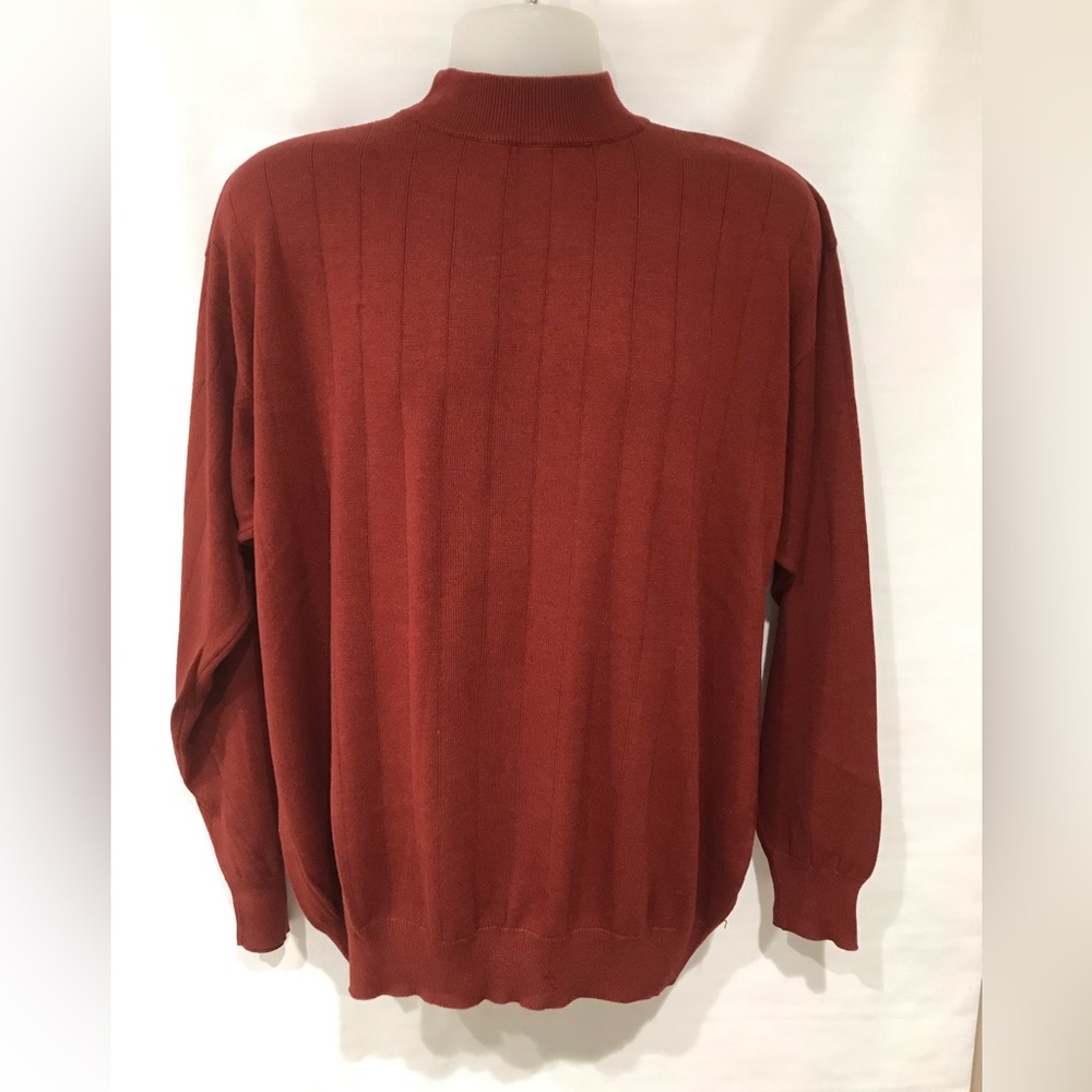 🌼🌼🌼NWOT Men’s Long Sleeves Crewneck Burgundy Thin Sweater, L